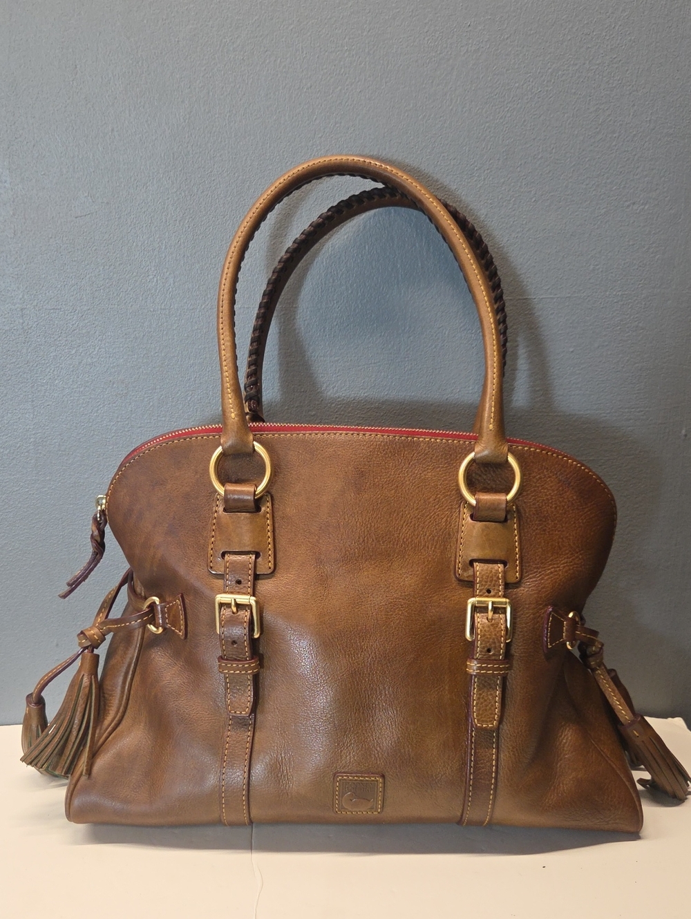 Dooney & Bourke Florentine Domed Buckle Satchel